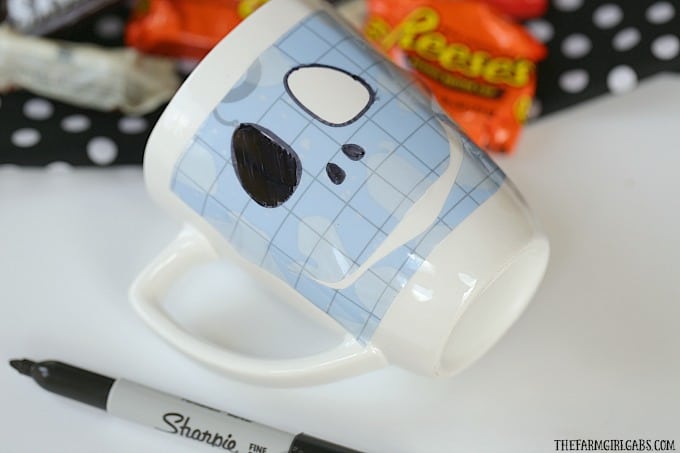 This DIY Jack Skellington Sharpie Mug is no tricks and all treats. This easy Nightmare Before Christmas craft makes a great party favor too!