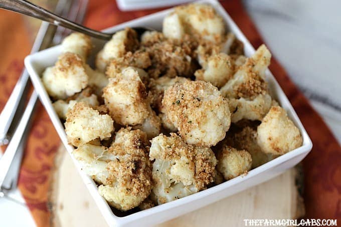 This Easy Breaded Cauliflower is the perfect side dish for any occasion. It's the perfect addition to your holiday menu. It's the one side dish that is always served at our Thanksgiving dinner.