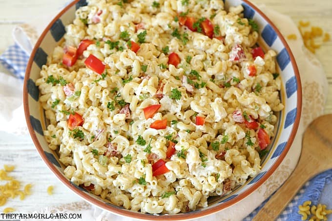 Classic Macaroni Salad - Summer Salad Recipes