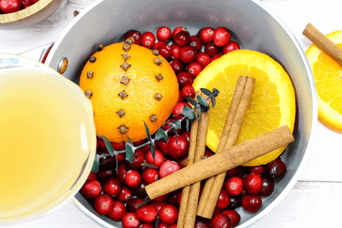 This holiday stovetop potpourri is the perfect blend to make for the holiday season. Make a batch and leave it simmering on your stove all day for an amazing holiday aroma.