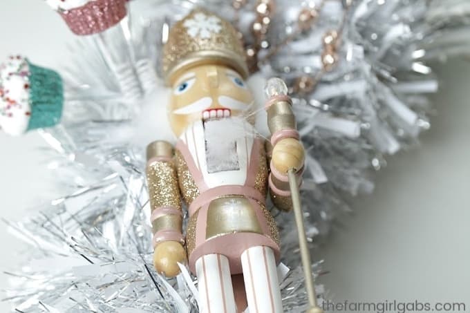 This whimsical Nutcracker Wreath is an easy DIY craft you can make to celebrate the Christmas Season.