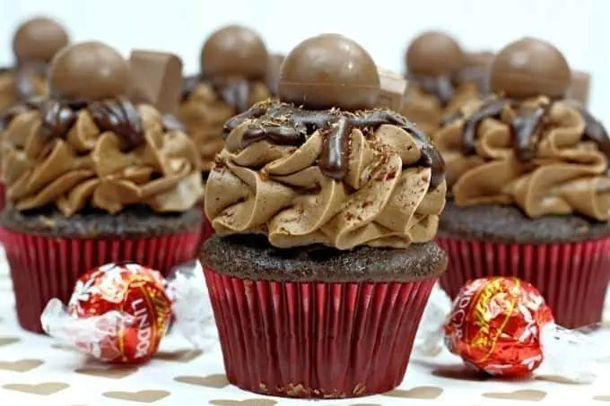 Chocolate lovers unite! These decadent Chocolate Ganache Cupcakes are the perfect chocolate cupcake recipe. 