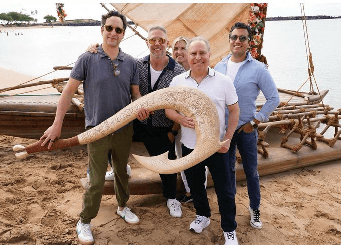 image-27 Moana | Bastidores com The Rock de cabelo no live-action; confira!