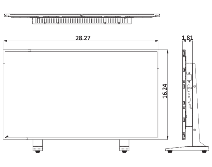 32-inch 1080p Security CCTV monitor