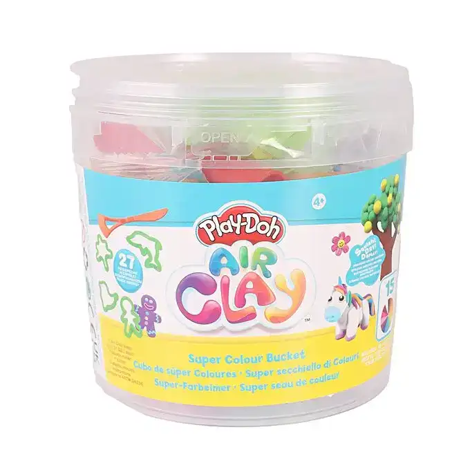 Play-Doh Air Clay Super Colour Bucket