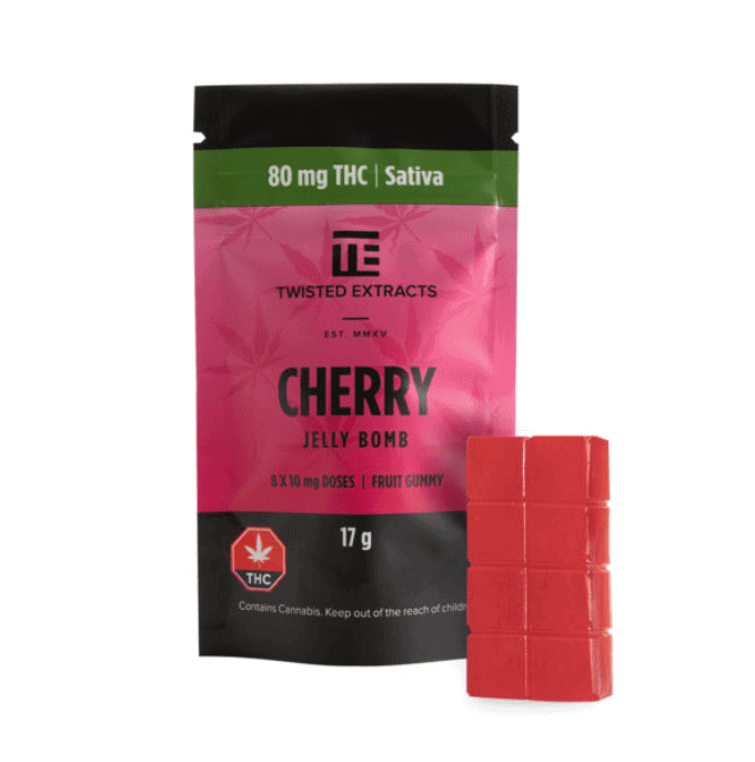 Twisted Extracts – Cherry Jelly Bomb- Sativa