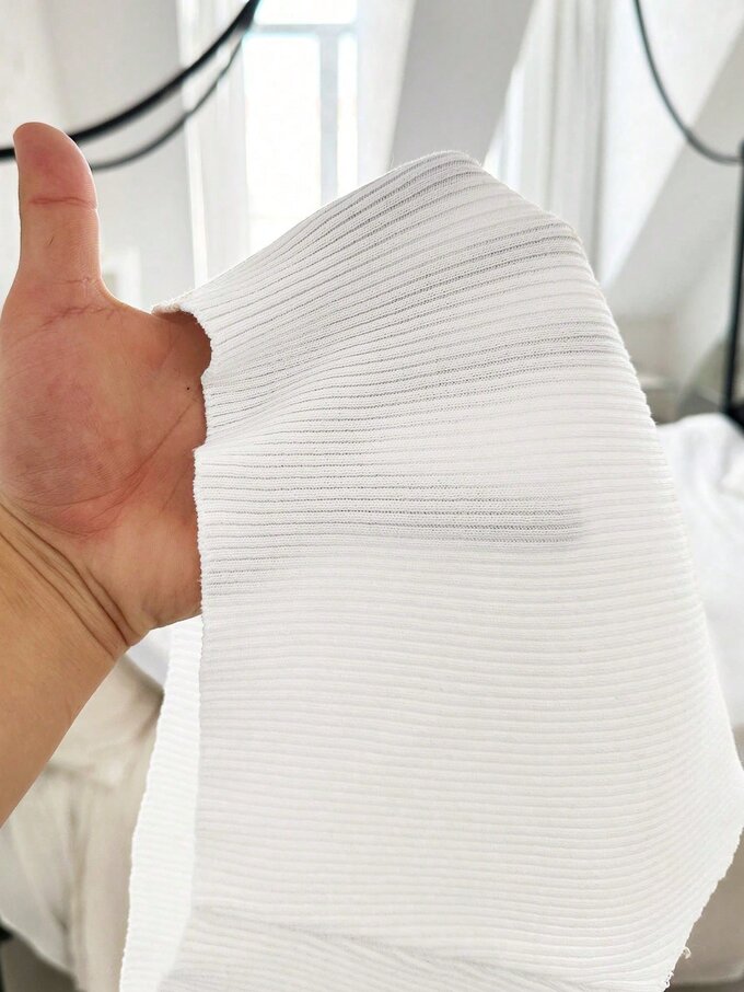Button Up Half Placket Knit Sweater - Image 4