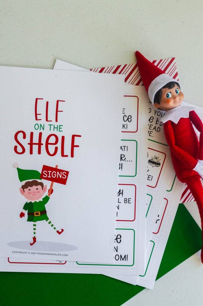 elf on the shelf notes