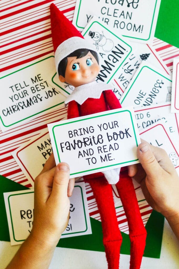 elf on the shelf notes