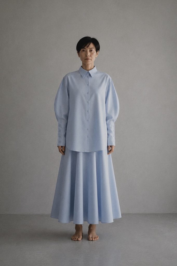 Istanbul-based designer Zeynep Serdengecti, in The Cold Magazine — look 1
