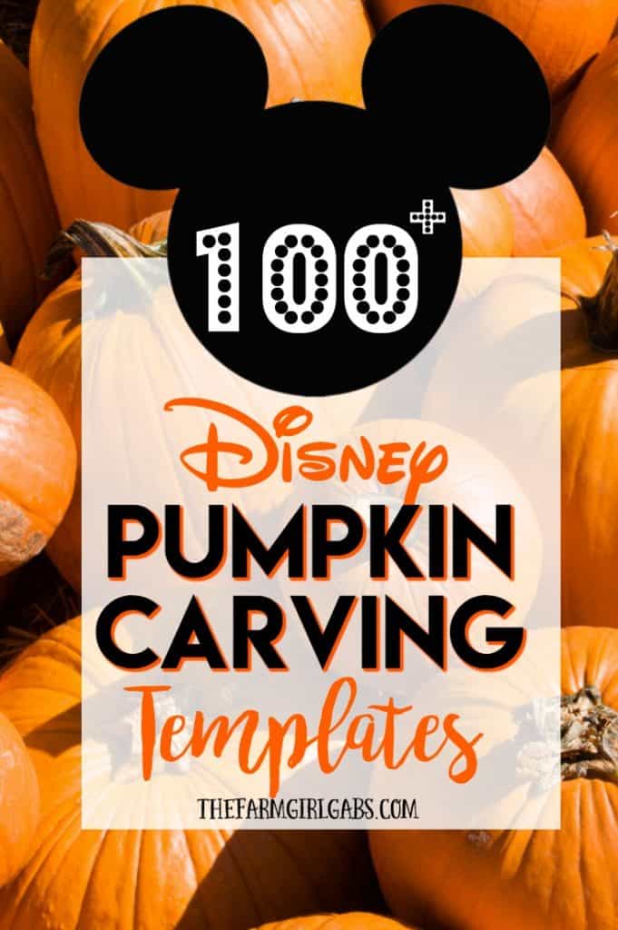 Happy Fall! Carve up some Disney magic this Halloween with one or more of these 100+ Disney Pumpkin Carving Ideas. How cute will your pumpkin look with one of these Disney, Star Wars or Marvel Characters??!!