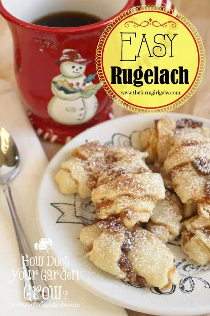 Rugelach is a flaky pastry recipe filled with apricot jam, nuts and a cinnamon-sugar mixture. This easy version is a snap to make.