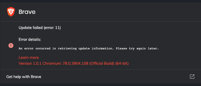 Brave-Browser-Update-Failed-Error-11