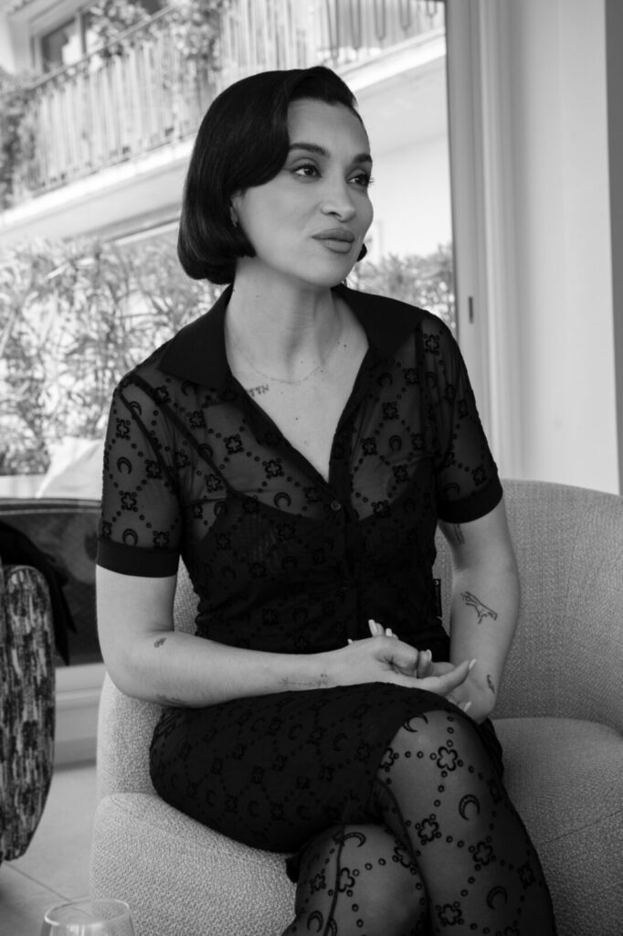 Camelia Jordana at Cannes, in The Cold Magazine