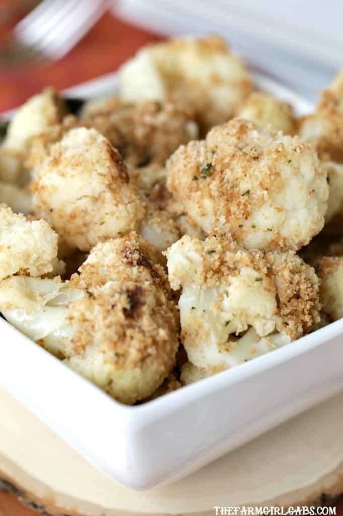 This Easy Breaded Cauliflower is the perfect side dish for any occasion. It's the perfect addition to your holiday menu. It's the one side dish that is always served at our Thanksgiving dinner.