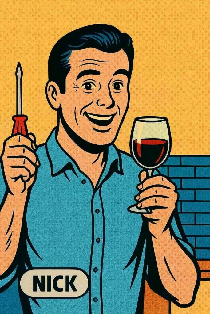 Nick , le bon vivant . toujours prêt à rendre service