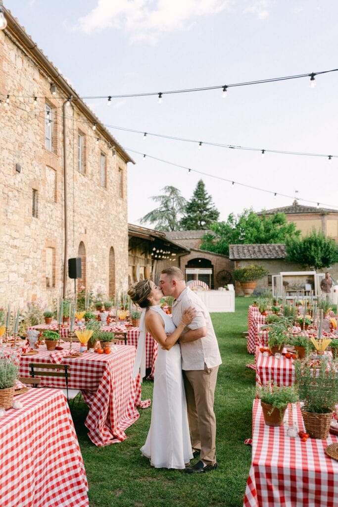 Wedding weekend celebration at Villa Catignano in Tuscany