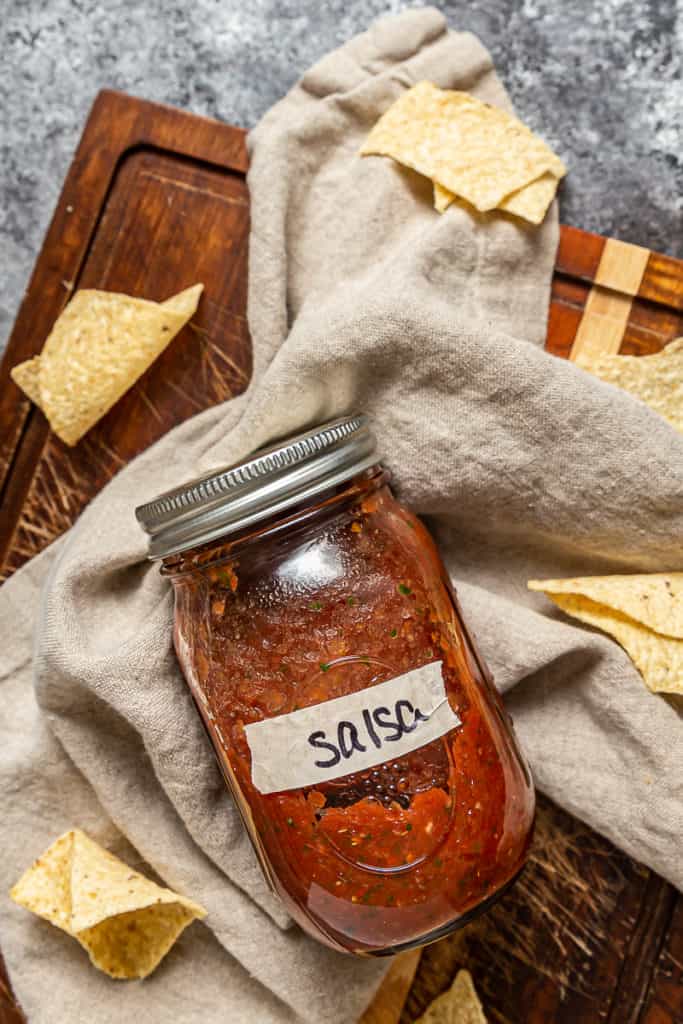 restaurant style salsa for canning