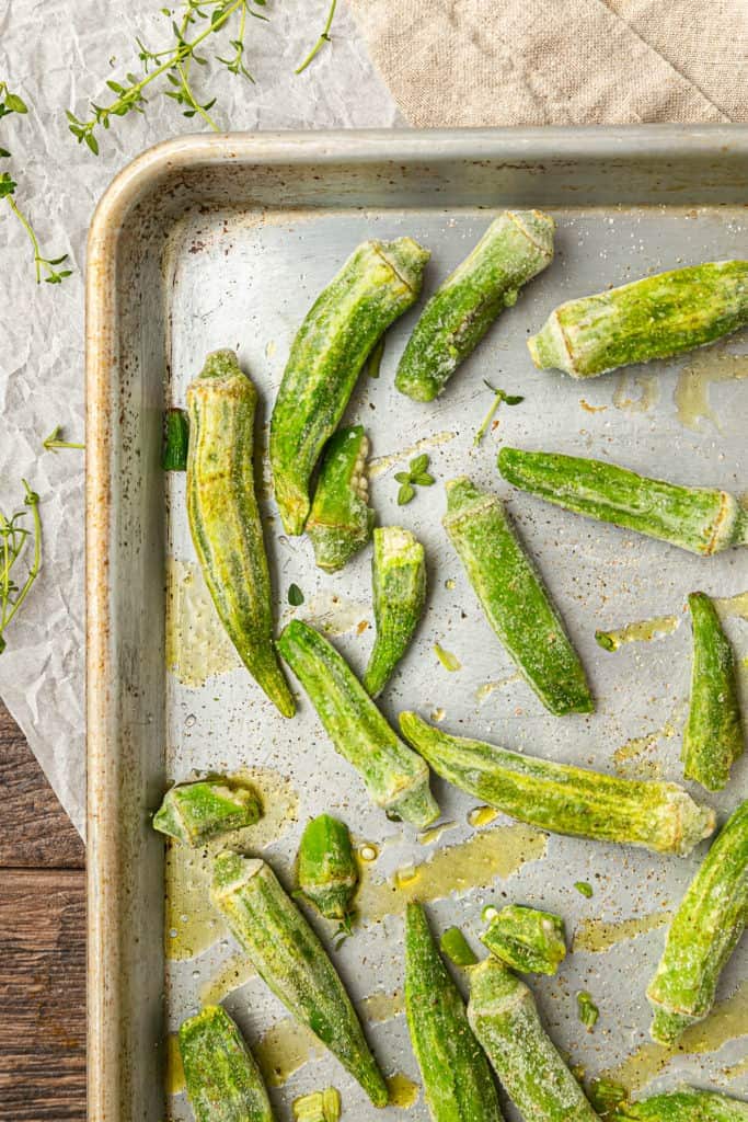 frozen okra recipe