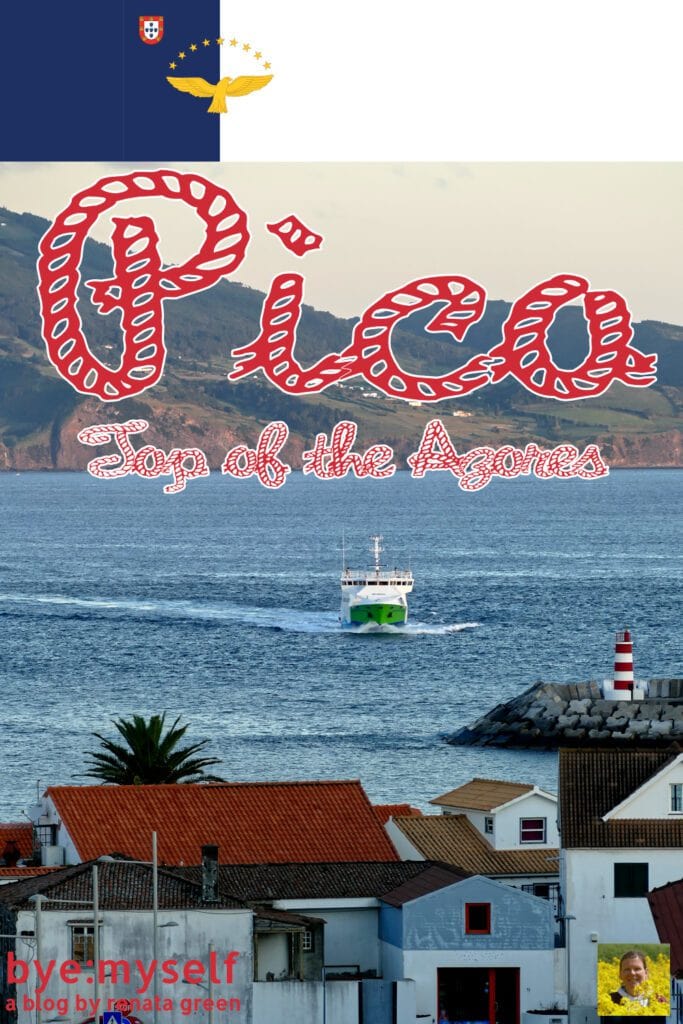 The island of Pico is not only one of the top destinations for the Azores. With the Pico Mountain, it also has Portugal's highest peak. #pico #azores #portugal #europe #island #mountain #hiking #trekking #vineyards #unesco #solotravel #femalesolotravel #byemyself