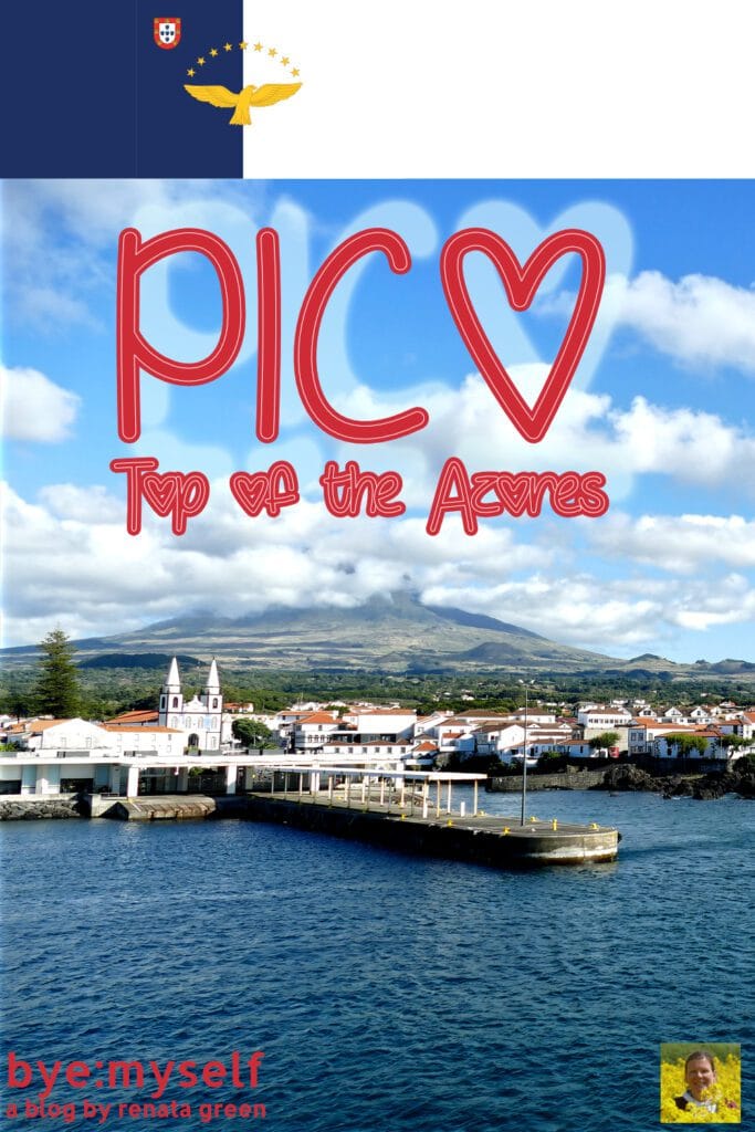 The island of Pico is not only one of the top destinations for the Azores. With the Pico Mountain, it also has Portugal's highest peak. #pico #azores #portugal #europe #island #mountain #hiking #trekking #vineyards #unesco #solotravel #femalesolotravel #byemyself