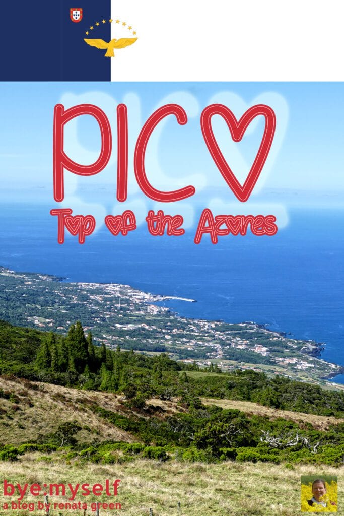 The island of Pico is not only one of the top destinations for the Azores. With the Pico Mountain, it also has Portugal's highest peak. #pico #azores #portugal #europe #island #mountain #hiking #trekking #vineyards #unesco #solotravel #femalesolotravel #byemyself