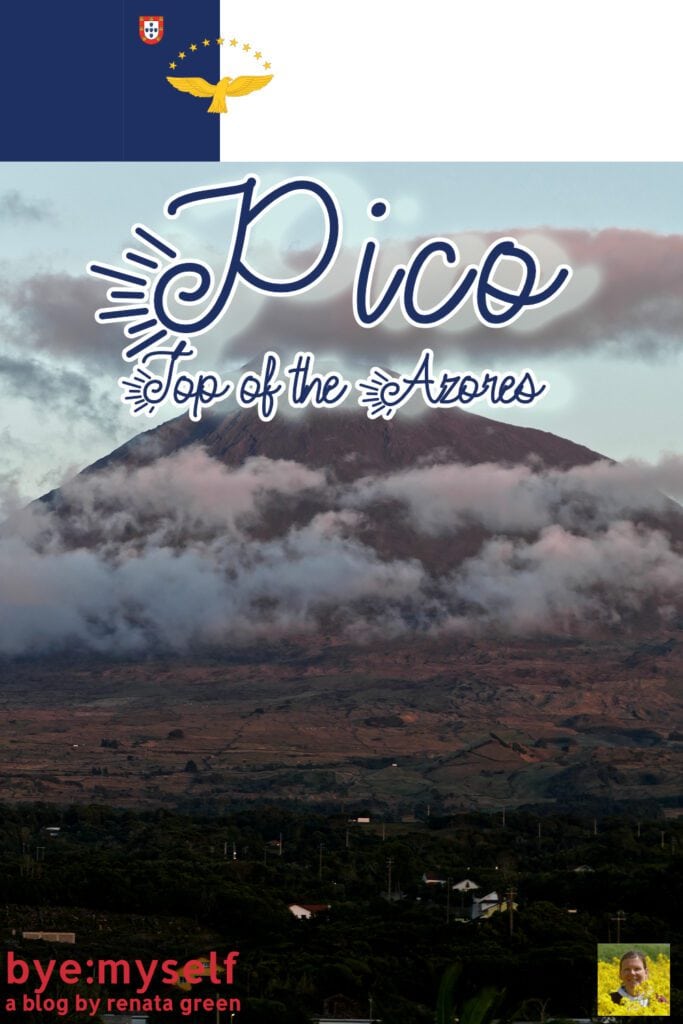 The island of Pico is not only one of the top destinations for the Azores. With the Pico Mountain, it also has Portugal's highest peak. #pico #azores #portugal #europe #island #mountain #hiking #trekking #vineyards #unesco #solotravel #femalesolotravel #byemyself