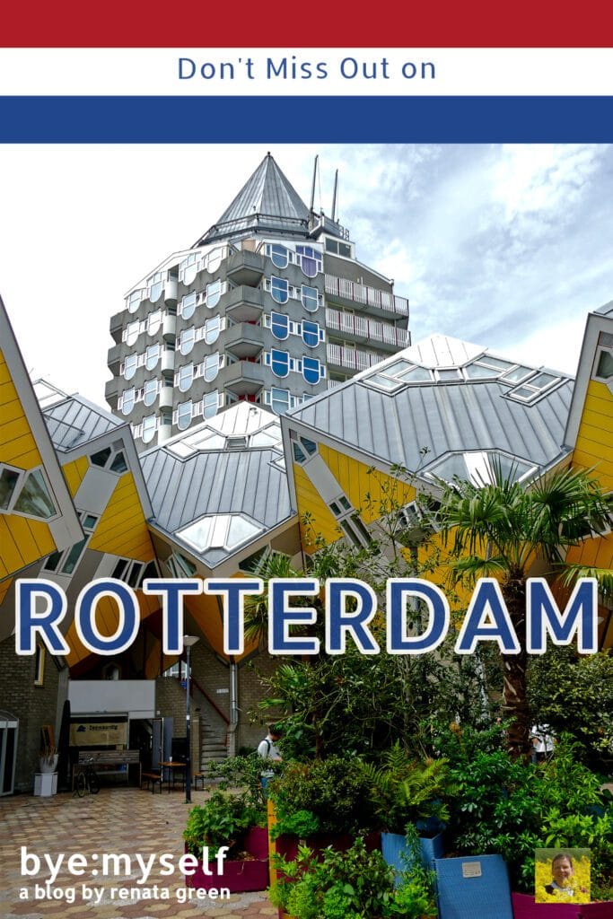 Rotterdam is different from any other city in the Netherlands, and that's exactly why it is absolutely worth visiting. #rotterdam #holland #netherlands #europe #architecture #port #harbour #citybreak #citytrip #byemyself