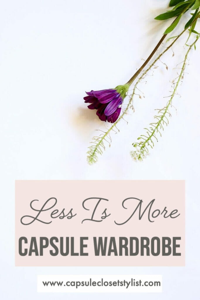 Less Is More Capsule Closet