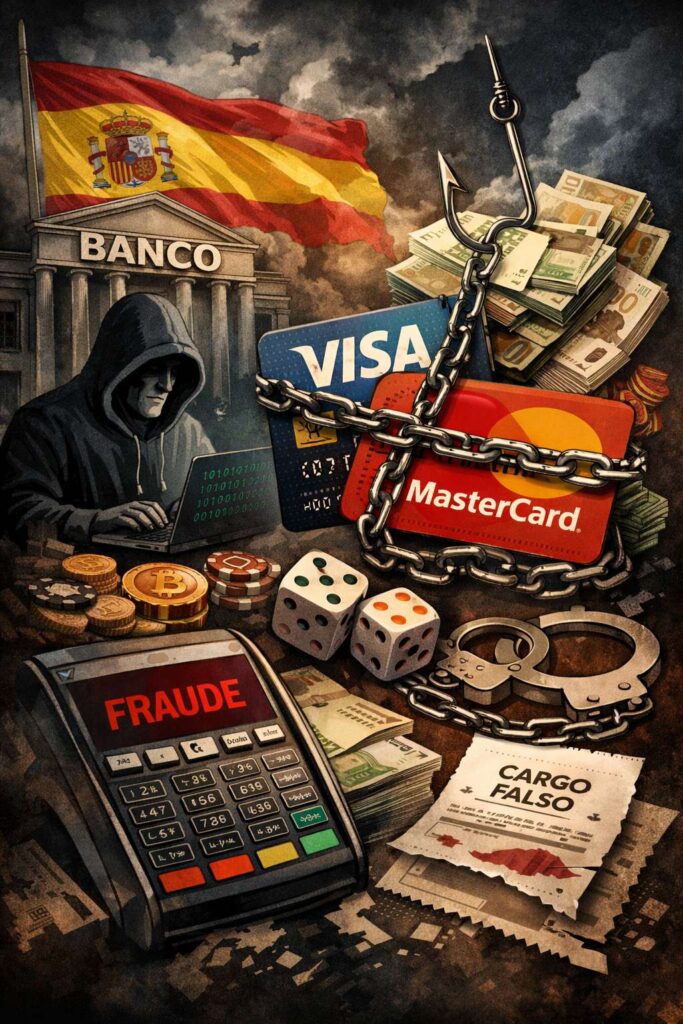 Visa Mastercard y bancos en España permiten cargos fraudulentos