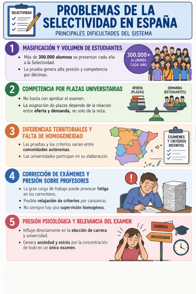 negligencia selectividad España 2