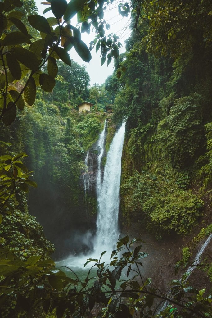 Bali hidden waterfalls