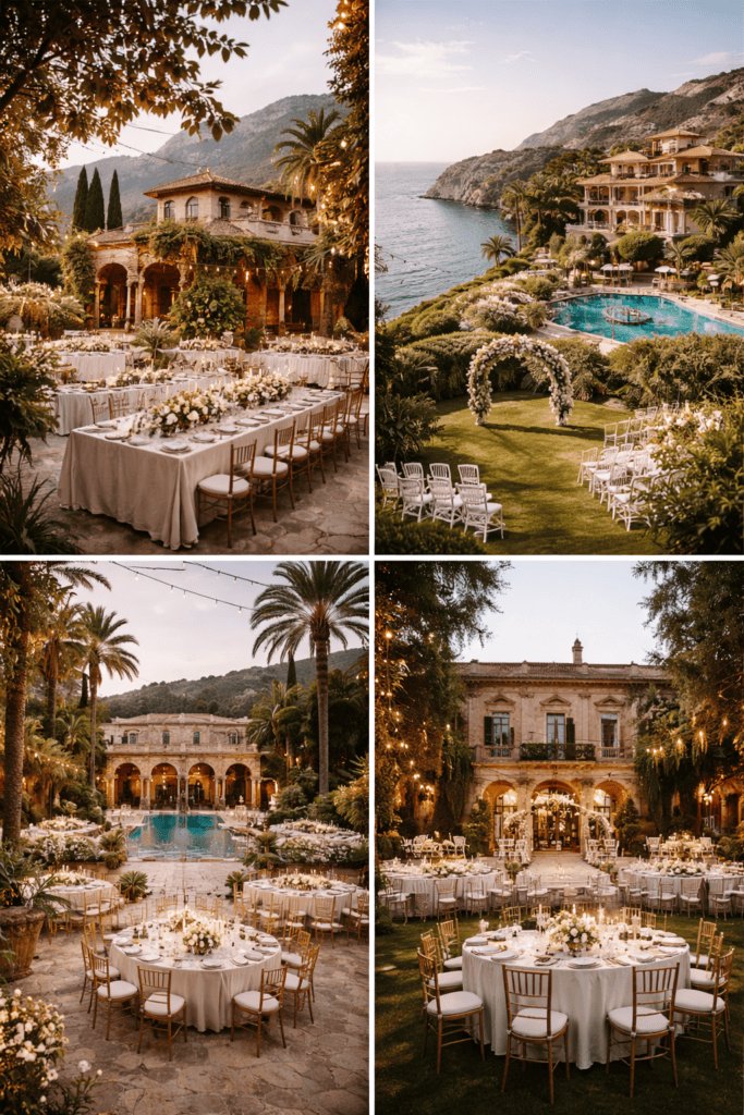 Lugares de boda de lujo en Mallorca