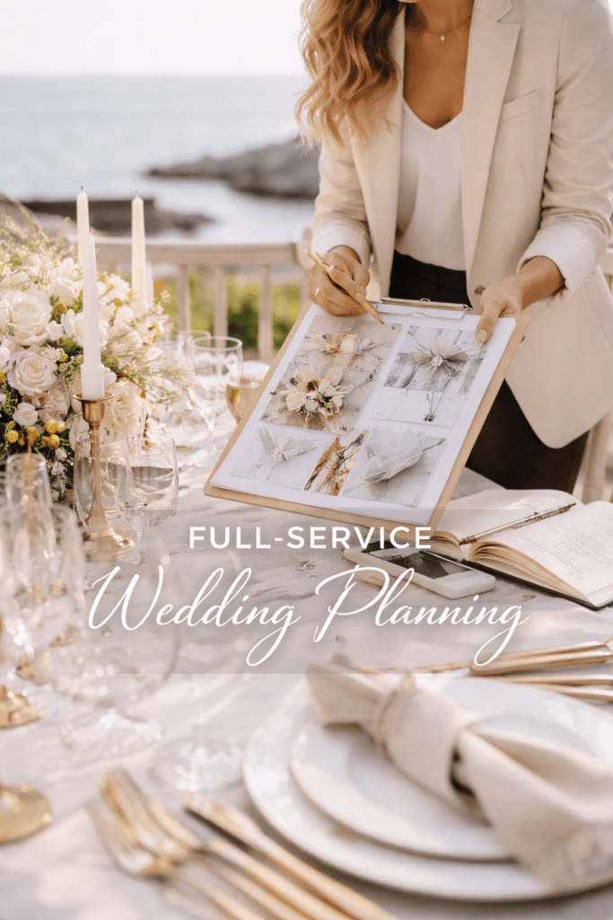 Wedding planner organizing details Mallorca