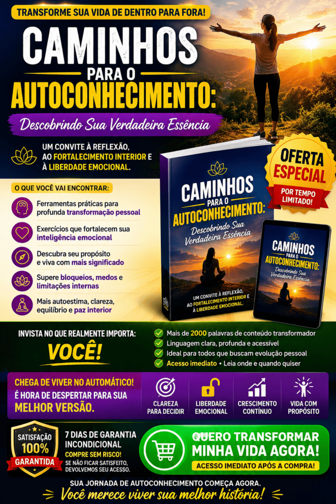 Ebook Caminhos para o Autoconhecimento