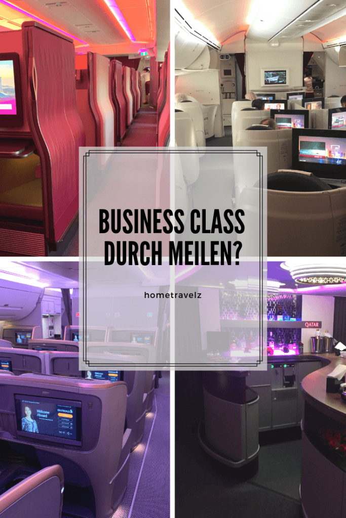 Business Class durch Meilen? Ja das ist möglich! Business Class durch Meilen?