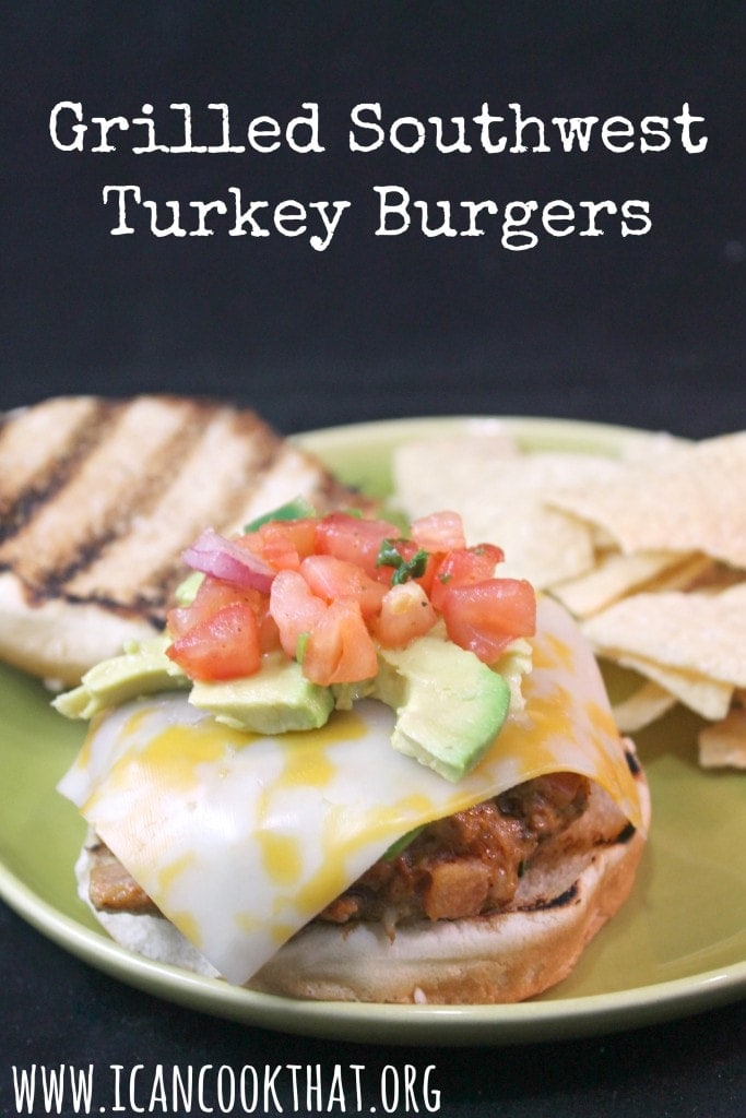 Grilled Southwest Turkey Burgers