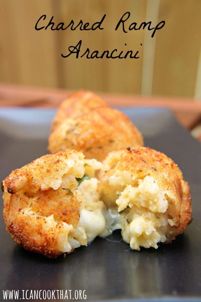 Charred Ramp Arancini