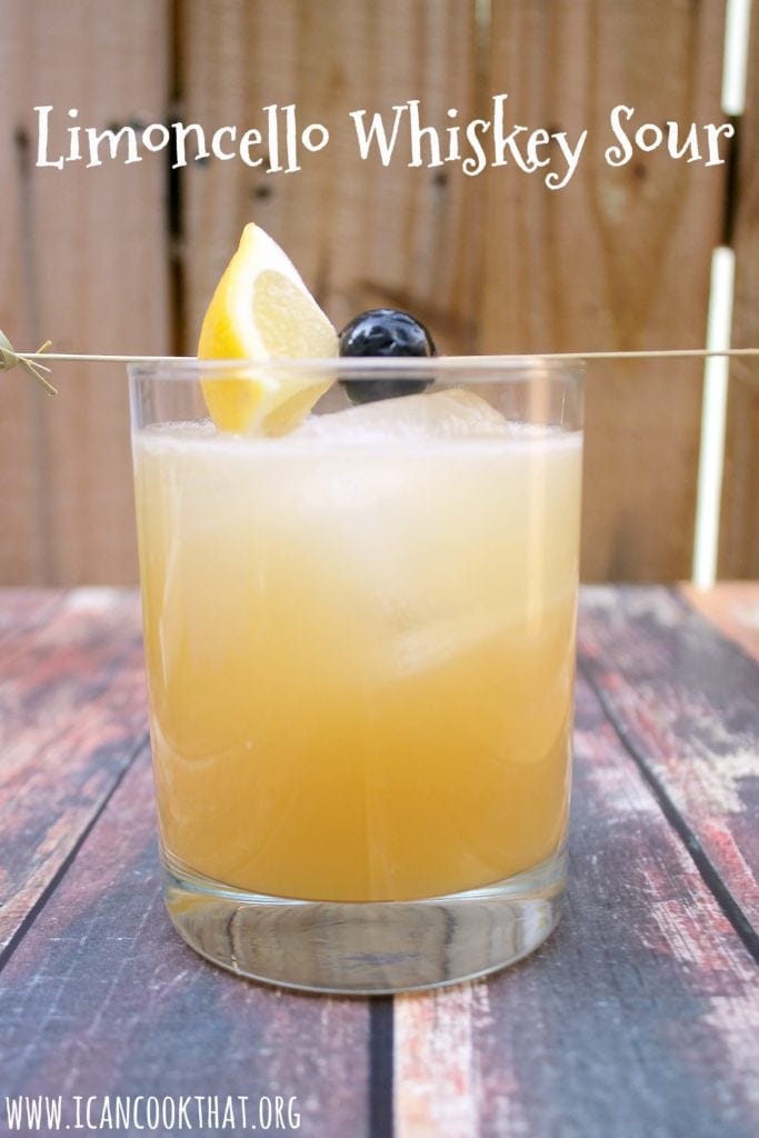 Limoncello Whiskey Sour