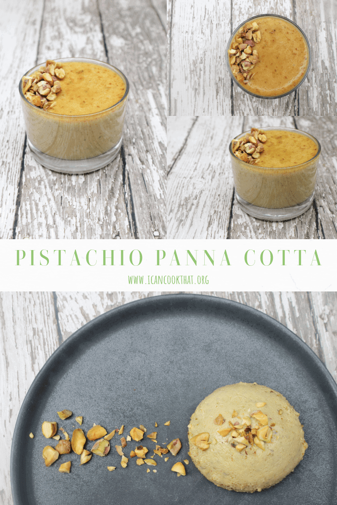 Pistachio Panna Cotta