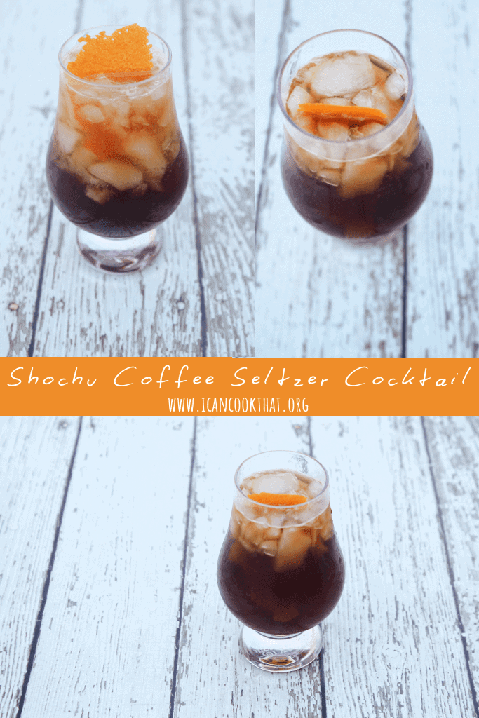 Shochu Coffee Seltzer Cocktail