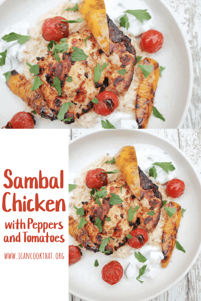 Sambal Chicken with Peppers and Tomatoes