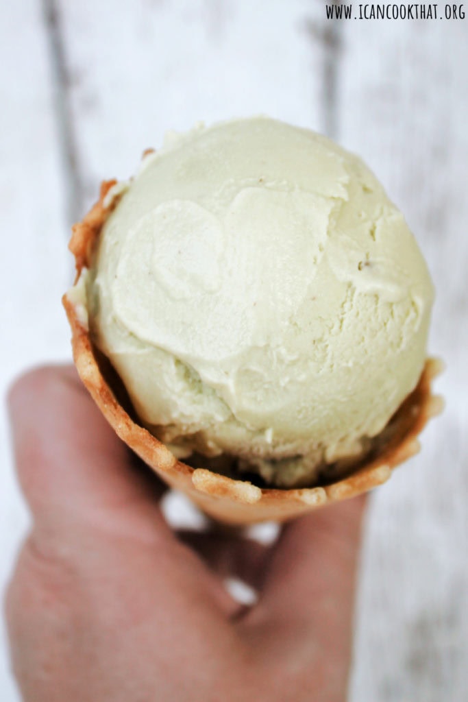 Homemade Avocado Ice Cream