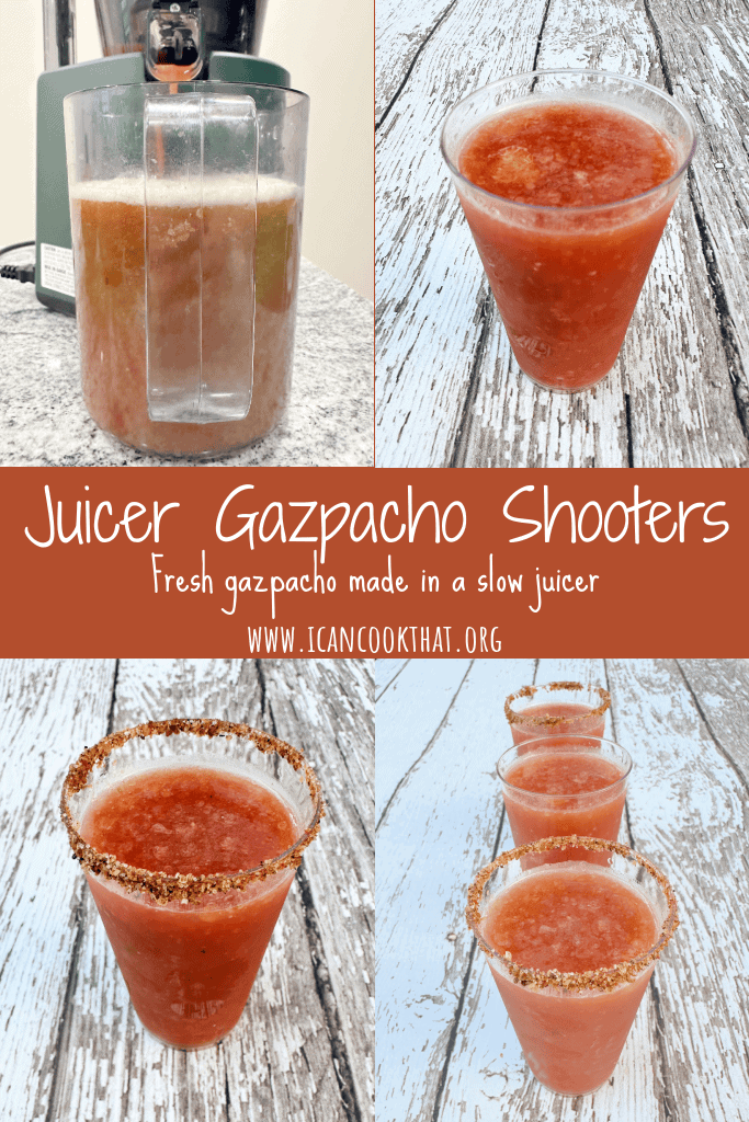 Juicer Gazpacho Shooters