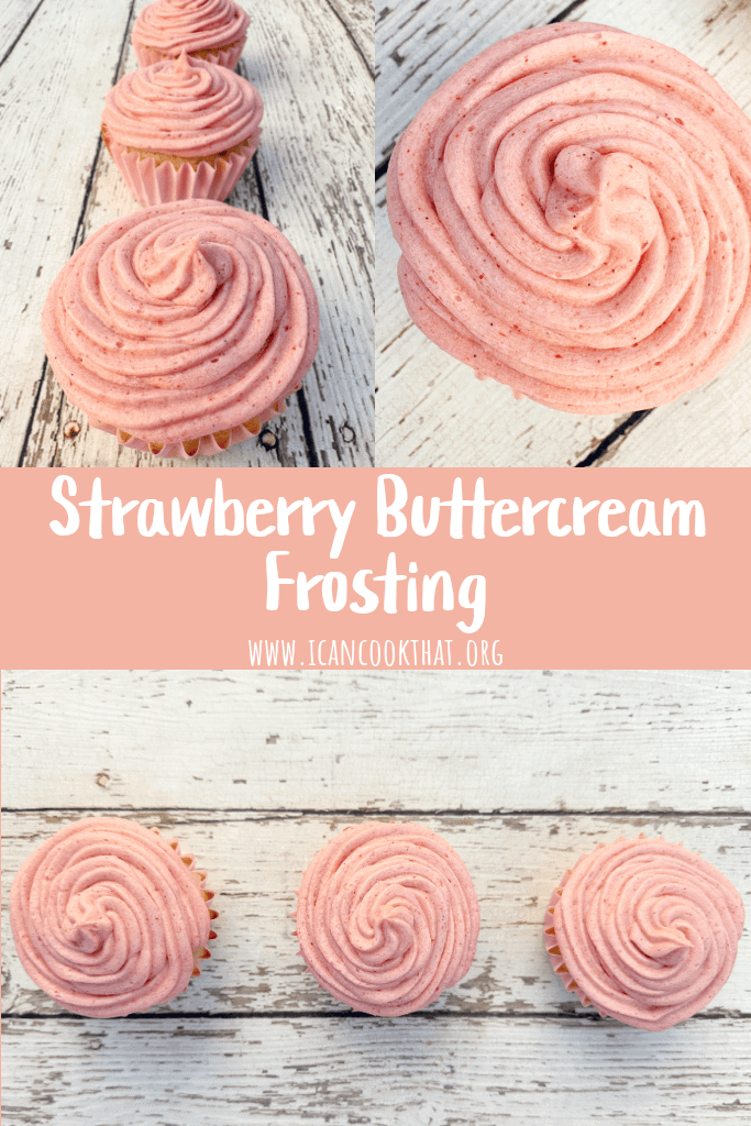 Strawberry Buttercream Frosting