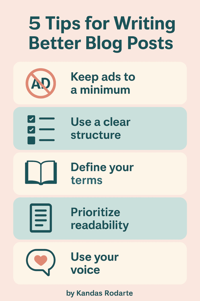 Want readers to stick around? Learn 5 simple ways to write better blog posts that are easier to read and more engaging. Stop turning readers away—start connecting.