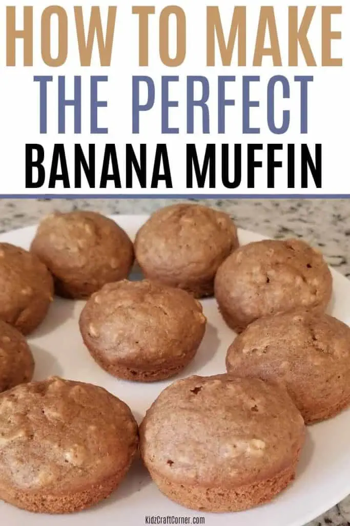 healthy blueberry banana muffin