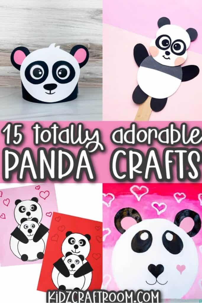 panda crafts for kids