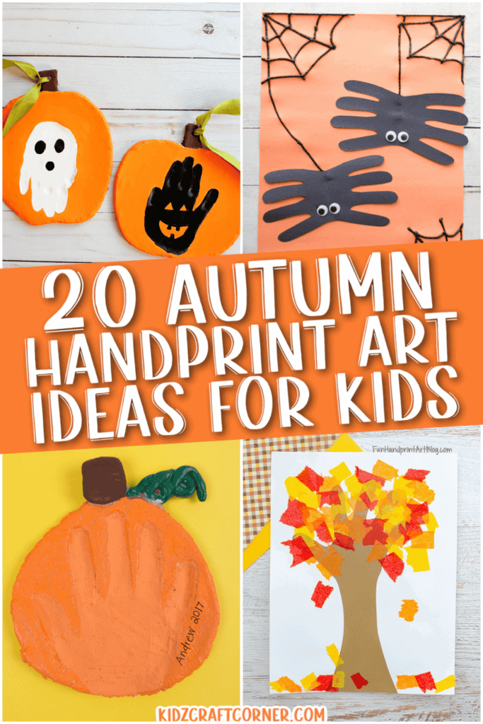 handprint art for fall that kids need to try