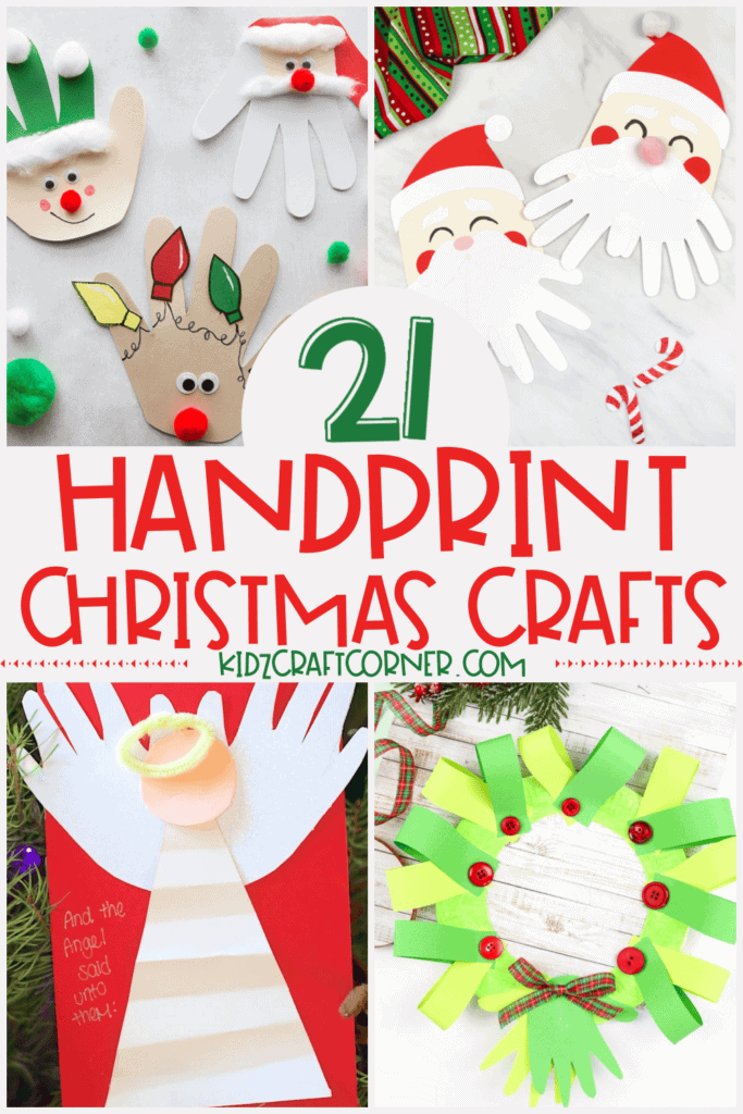 handprint christmas crafts